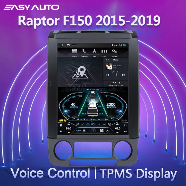 all in one place אלקטרוניקה 4+64G Carplay Tesla Style Screen Android Car Radio Multimedia Player GPS Navigation Head Unit  For Ford F150 F250 F350 2015-2019