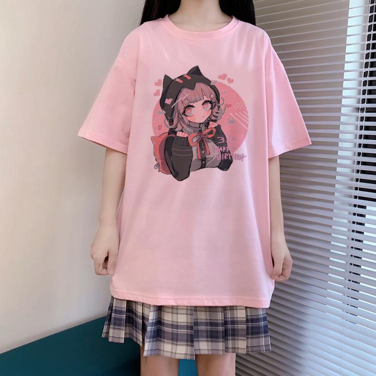 all in one place בגדי נשים kawaii women T-shirt Japanese big size cartoon short-sleeved anime casual hip-hop Harajuku tops Ulzzang summer Vintage clothing