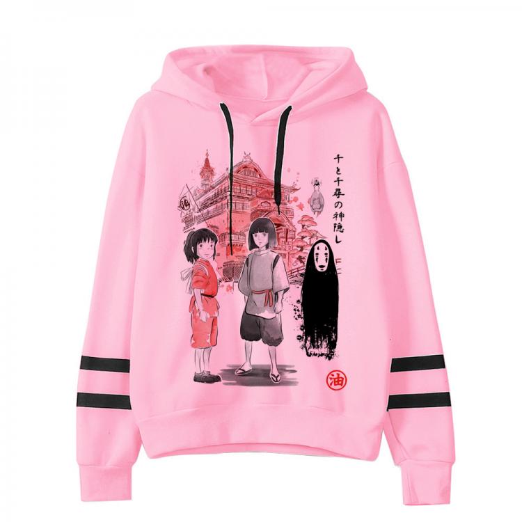 all in one place בגדי נשים totoro Spirit Away hoodie women funny Japanese cartoon pink Sweatshirt kawaii harajuku hood streetwear female clothes