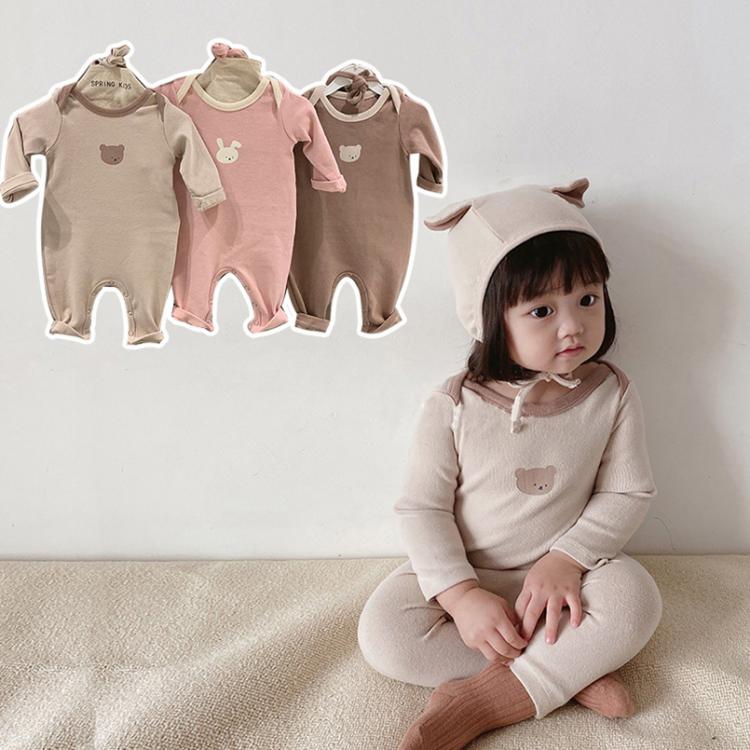 all in one place ילדים ותינוקות Warm Newborn Baby Boys Romper Spring Autumn Long Sleeve Kids Bodysuit for Toddler Girls Clothing Children Pajamas 0-24 Months