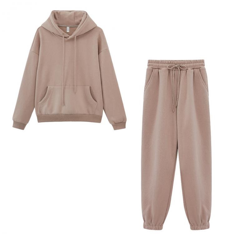 all in one place בגדי נשים Toppies Women's Tracksuits Sports Pants Suit Two Piece Set Casual Fleece Hoodies Sweatshirts Female Jacket Sweatpants Clothes