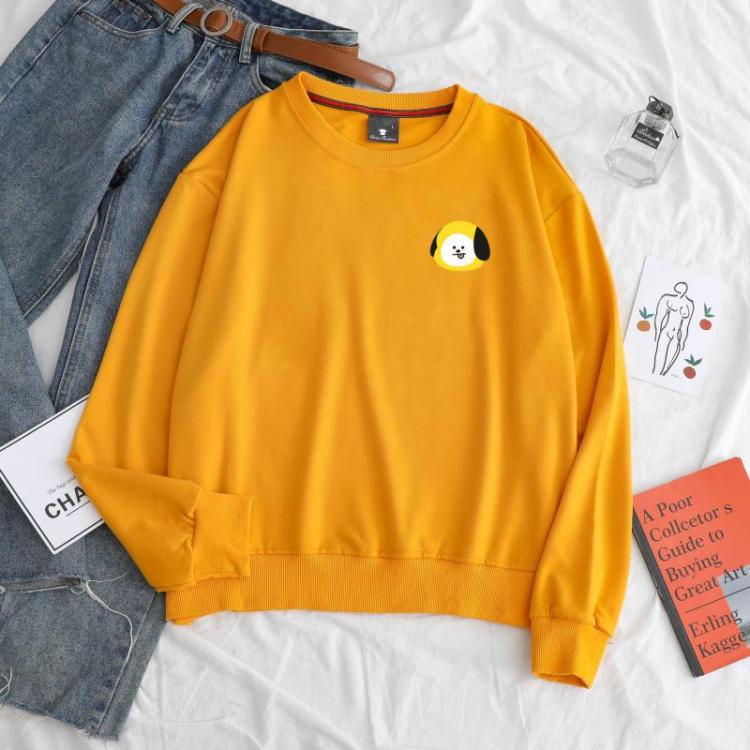 all in one place בגדי נשים Tropica Love Mujer Kpop Boy Groups JIN SUGA J HOPE JIMIN V JUNGKOOK Top Cartoon Long Sleeve Oversized Clothing Unisex A.R.M.Y