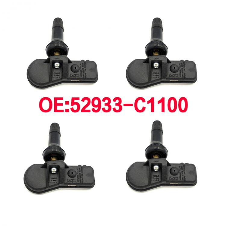 all in one place אלקטרוניקה 52933-c1100 52933C1100 TPMS Tire Pressure Monitor Sensor Valve For Hyundai Tucson Creta IX25 Tucson I40 IX35 Sonata 2014-2018