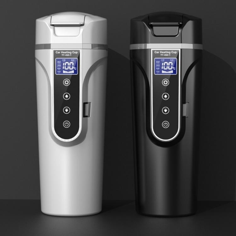 all in one place אלקטרוניקה 12V 24V Portable Car Heating Cup Stainless Steel Water Warmer Bottle Car Kettle R9CC
