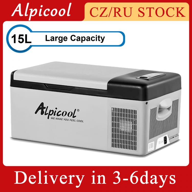 all in one place אלקטרוניקה Portable DC 24V 12V Car Refrigerator Freezer Cooler 15L Auto Fridge Compressor Quick Refrigeration Home Picnic Icebox