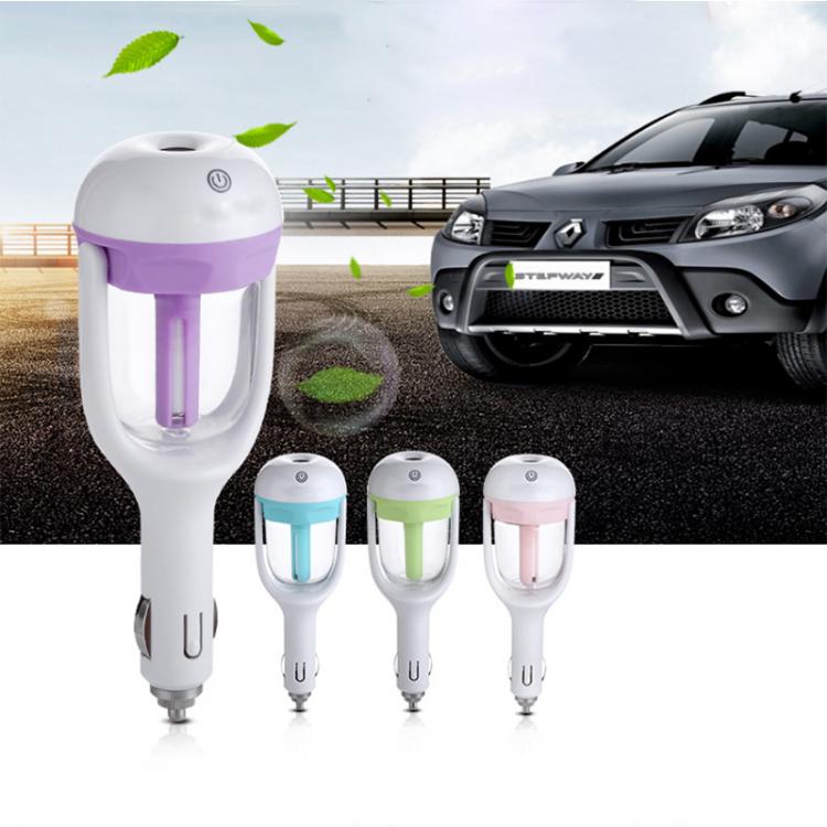 all in one place אלקטרוניקה 2021 New Mini 12V Car Steam Humidifier Air Purifier Aroma Diffuser Essential oil diffuser Car humidifier many Colors