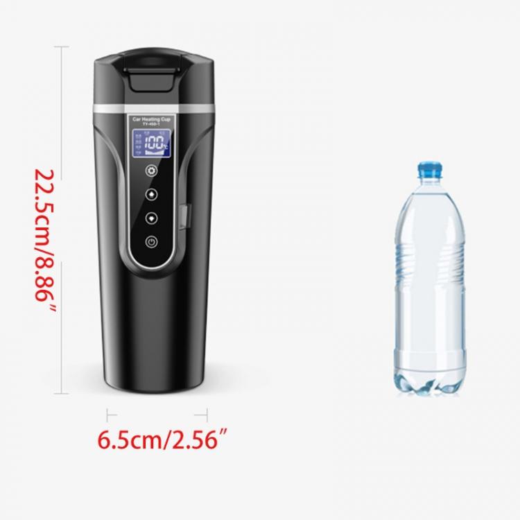 all in one place אלקטרוניקה 2021 New 12V 24V Portable Car Heating Cup Stainless Steel Water Warmer Bottle Car Kettle