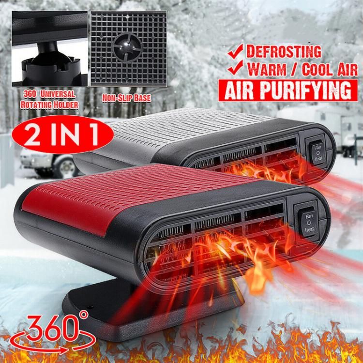 all in one place אלקטרוניקה General Winter Car Heater 12v Car Window Fan Heater Fog Portable Car Heater Car Interior Accessories