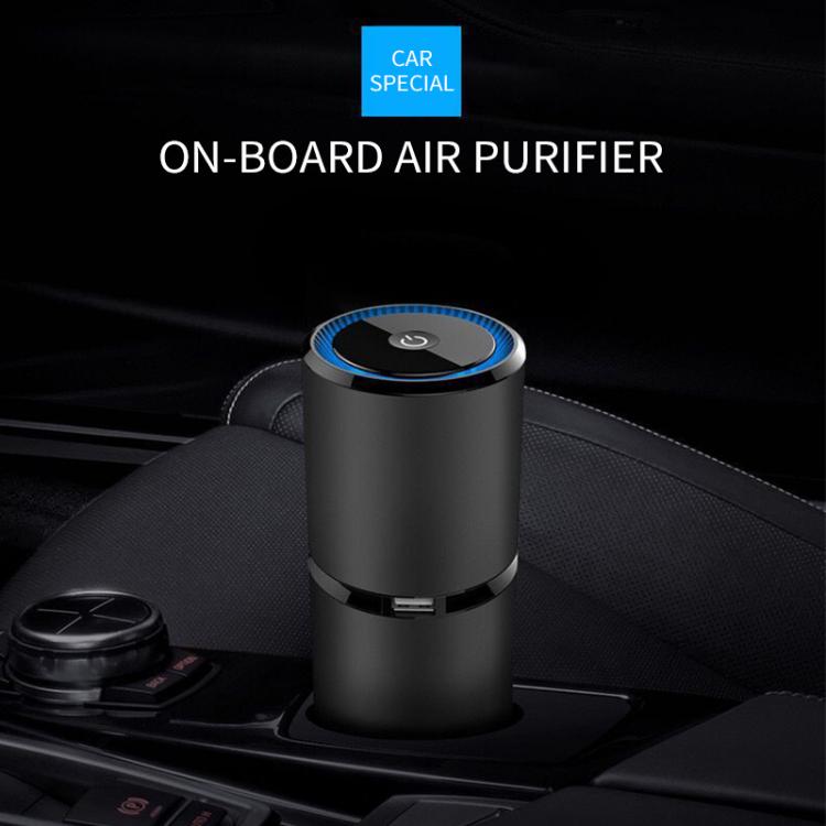all in one place אלקטרוניקה Car Air Freshener USB Mute Wind Adjustable Negative Ions Air Purifier Machine Car Air Purifier Device Air Diffuser Practical