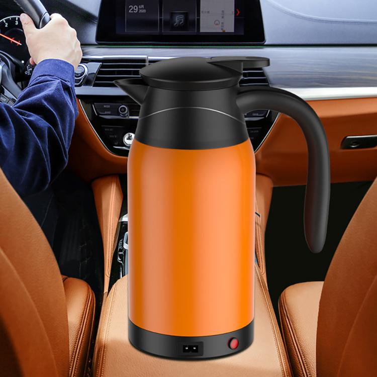 all in one place אלקטרוניקה 12/24V 1000ml Vehicular Kettle Car Electric Pot Stainless Steel Coffee Mug With Cigarette Lighter Auto Accessories Coffee Kettle