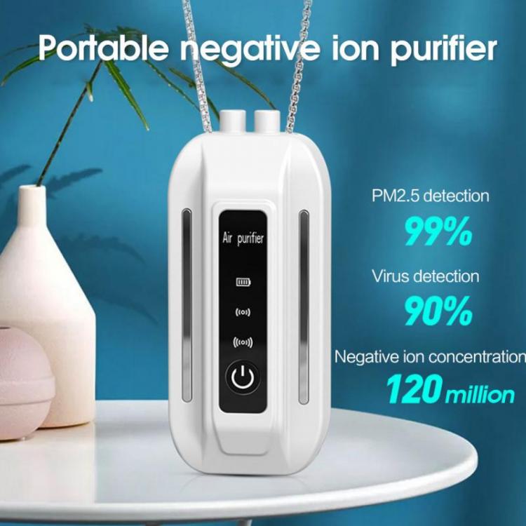all in one place אלקטרוניקה Hanging Neck Air Purifier Fashion Personal Wearable Mini Portable Necklace Air Purifier Negative Ion Generator Car Air Purifiers