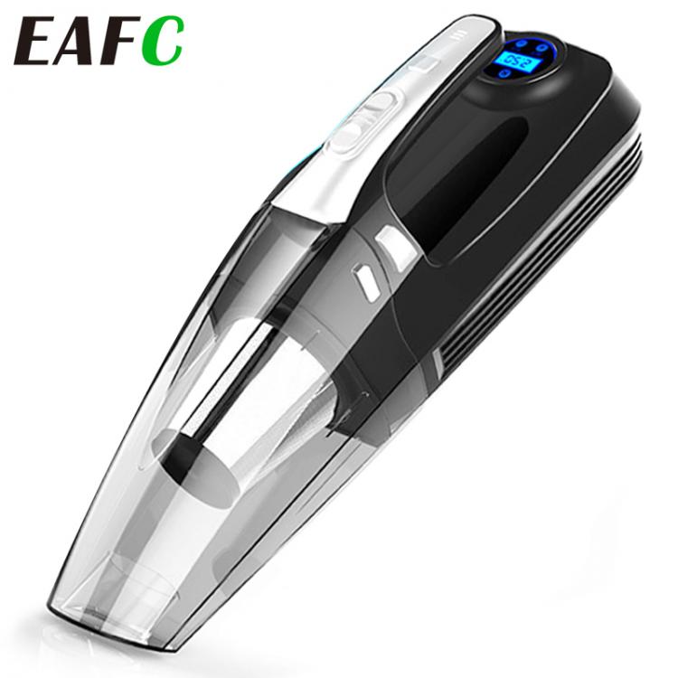 all in one place אלקטרוניקה Multi Function Car Vacuum Cleaner + Inflator Pump with Digital Display Portable Car Dual Use Car Auto Inflatable Air Compressor