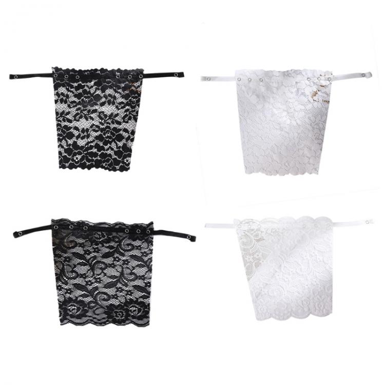 all in one place בגדי נשים love secret Women Floral Lace Camisole Cleavage Cover Clip-on Mock Snappy Bra Overlay Panel