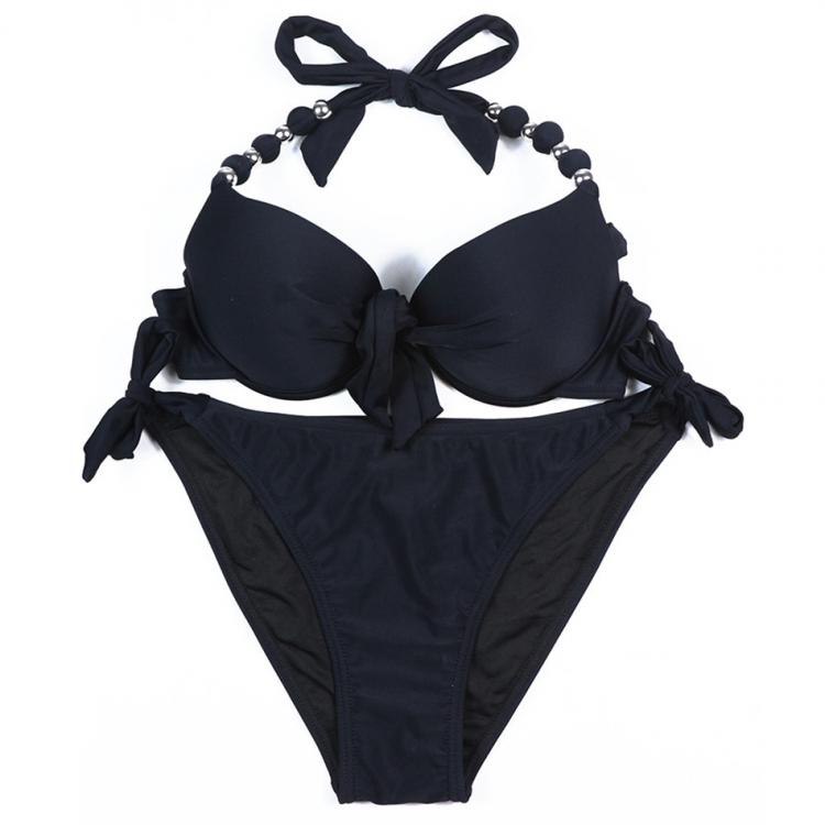 all in one place בגדי נשים EONAR Swimwear Women 2021 Solid Brazilian Bikini Set Sexy Push Up Swimsuit Bathing Suit Women Beach Wear Plus Size Swimwear XXL