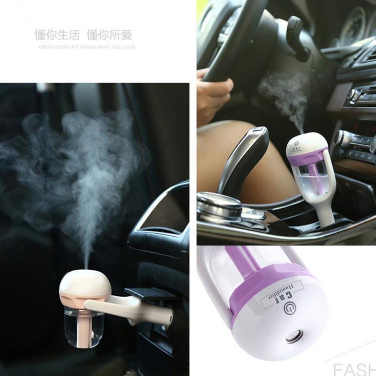 all in one place אלקטרוניקה 12V Car Steam Mini Air Purifier Air Humidifier Aroma Diffuser Essential Oil Aromatherapy Diffuser Mist Maker Sprayer For Car