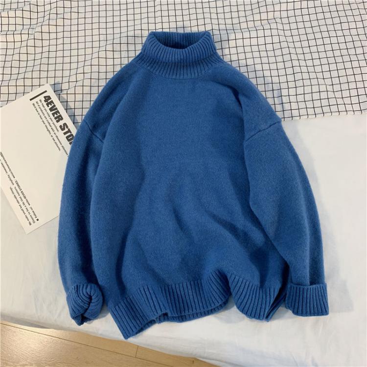 all in one place בגדי נשים Biggorange Women's Sweater Autumn Winter Warm Turtlenecks Casual Loose Oversized Lady Sweaters Knitted Pullover Top Pull y2k