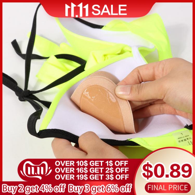 all in one place בגדי נשים Bikini Chest Pad Bikini Set Push Up Padded Bikinis Swimsuit Women Swimwear Women Thicker Breathable Sponge Bra Pad