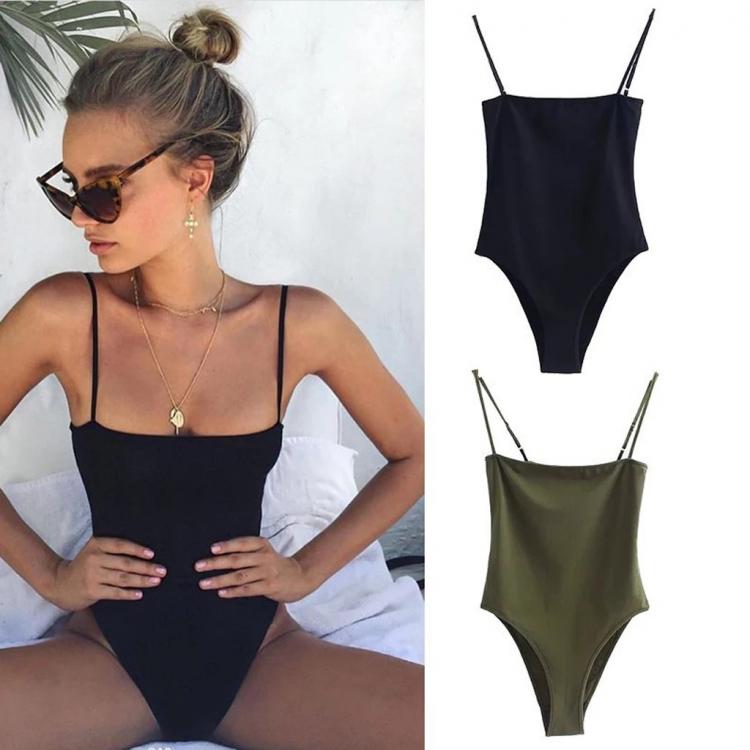 all in one place בגדי נשים 2021 Summer Women Swimsuit Summer Sexy Swimwear Push Up Sling Bikinis Set One Piece Camisole Sexy Beachwear Bikinis Set C03