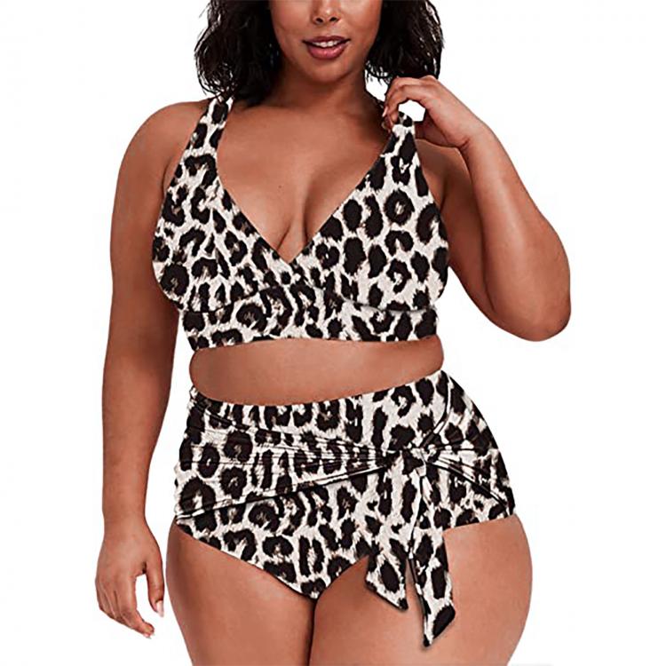 all in one place בגדי נשים 2021 European and American New Sexy Split Bikini Fat Woman 's Large Size Swimsuit Is Fashion Gift