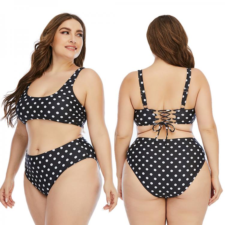 all in one place בגדי נשים New 2021 Women Bikini Sets High Waist Swimsuit Plus Larges Big Size Sexy Foral Swimwear Plussize  Swim Bathing Beachwear Suits