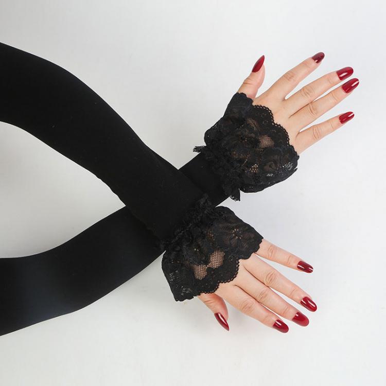 all in one place אביזרי נשים Female Sunscreen arm Sleeve Driving Gloves Summer Sun Protection Driving Gloves Fingerless Wrist Elastic Sleeve lady Long Gloves