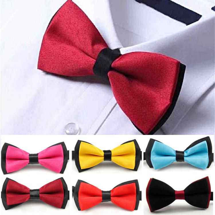 all in one place אביזרי נשים Boy New Good Quality Bowtie For Men Banquet Wedding Party Kids Adjustable bow tie Butterfly Knot Black Red White Mens Bowties