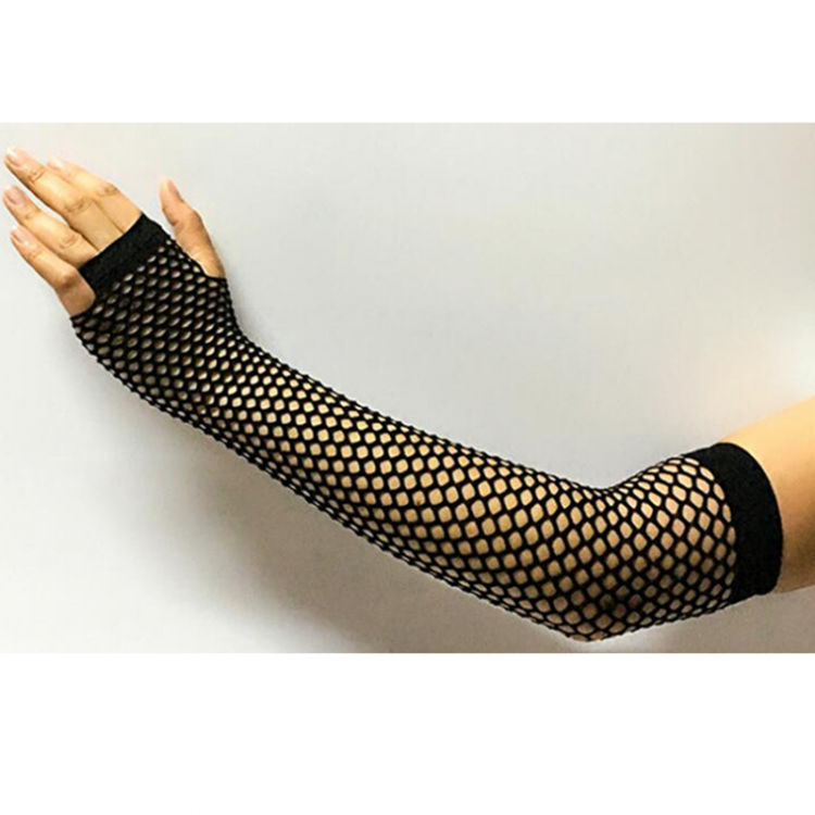 all in one place אביזרי נשים Womens Fashion Sexy Neon Fishnet Fingerless Long Gloves Leg Arm Cuff Party Wear Fancy Dress Beautiful For Nightclub Etiquette