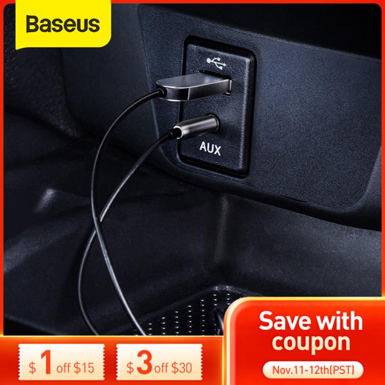 all in one place אלקטרוניקה Baseus Car Audio Bluetooth Receiver AUX 3.5MM Jack Bluetooth Adapter Car Speaker Music Transmitter with Dongle Cable