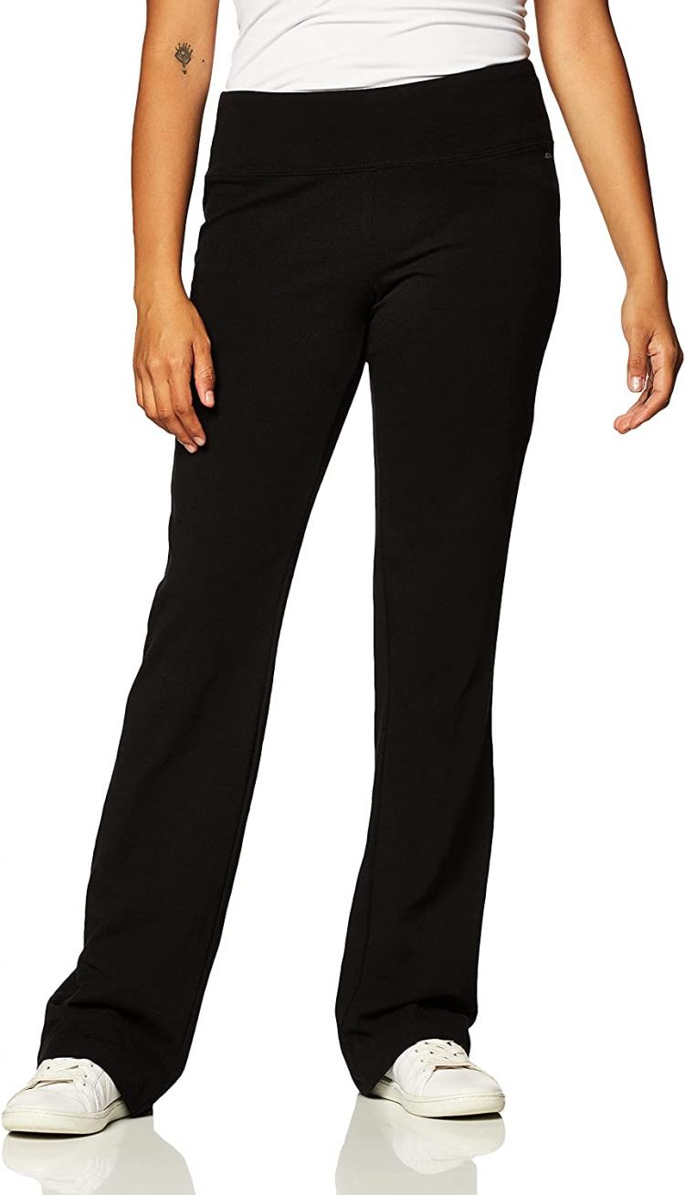 all in one place בגדי נשים Jockey Women's Slim Bootleg Pant
