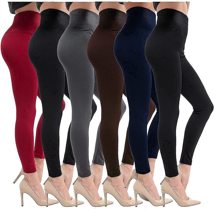 all in one place בגדי נשים Diravo Fleece Lined Leggings Womens Fashion High Waist Tummy Control Leggings for Women Winter Warm