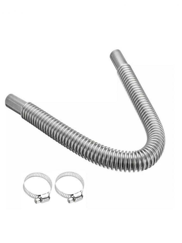 all in one place אלקטרוניקה 100/150/200/250/300CM Parking Heater Stainless Steel Exhaust Pipe Tube Gas Vent Fit Air Diesels Parking Tank Car Heaters Accesso