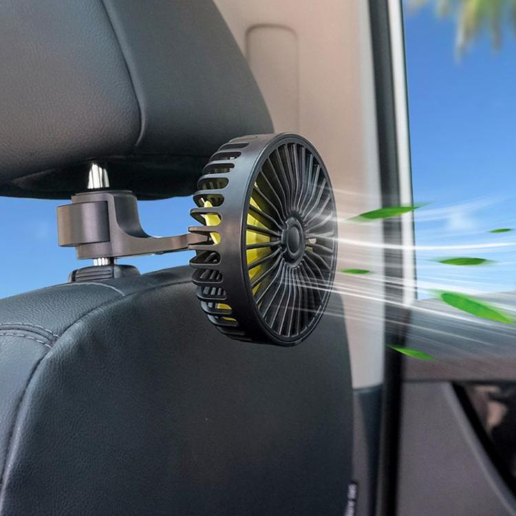 all in one place אלקטרוניקה Universal Car Hook Car Back Seat Headrest 3 Speed 5V USB Fan With Switch Air Cooling Fan for Car Truck SUV Boat