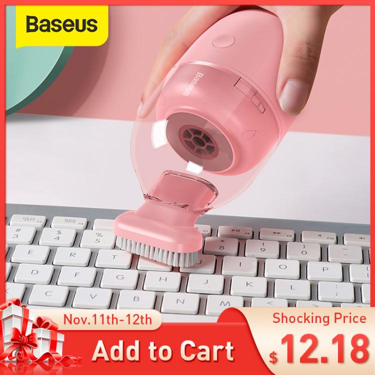 all in one place אלקטרוניקה Baseus Mini Vacuum Cleaner 1000Pa 700Pa Wireless Vacuum Cleaner for Home Desktop Dust Clean Portable Small Vacuum Cleaner