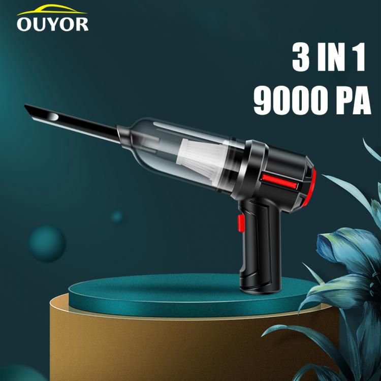 all in one place אלקטרוניקה 3 In 1 Car Vacuum Cleaner 9000PA 10000 rpm Air Blower Cordless USB Home Keyboard Pet Hair Hanheld Wireless Mini Vacuum Cleaner