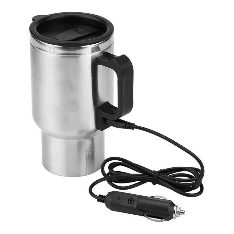 all in one place אלקטרוניקה 12V Car Heating Cup 500ml Car Heated Kettle
