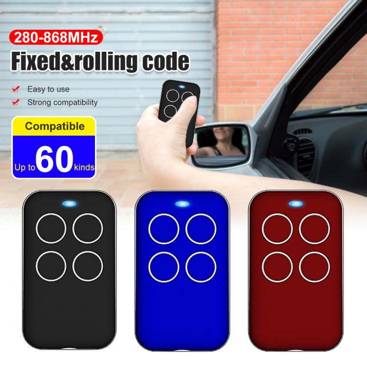 all in one place אלקטרוניקה 280-868MHz Universal Fix Rolling Gate Garage Door Remote Control compatible Tool for Gate Garage Door Alarm Auto Door