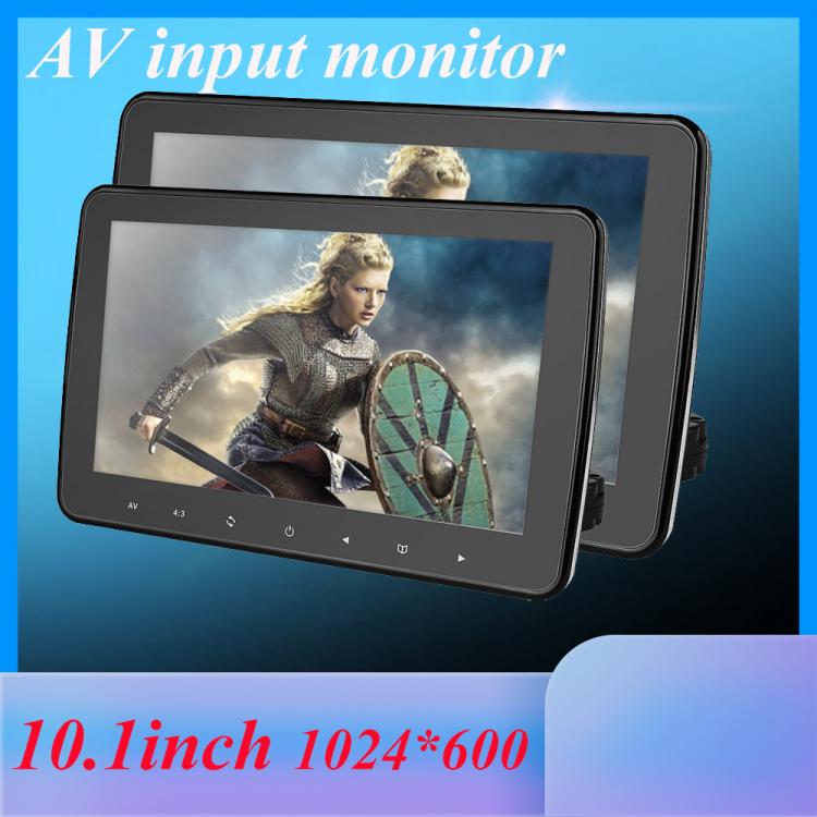 all in one place אלקטרוניקה 1024x600 10 inch Ultra Thin TFT LCD Headrest DVD Monitors HD video input Radio AV Monitor for car audio Android DVD Player