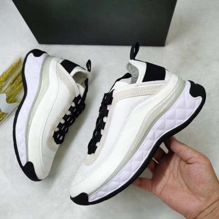 all in one place בגדי נשים Women Sport Sneakers Ladies White Chunky Sneakers Female Luxury Brand Platform Shoes High Quality Female Trainers 2021 New