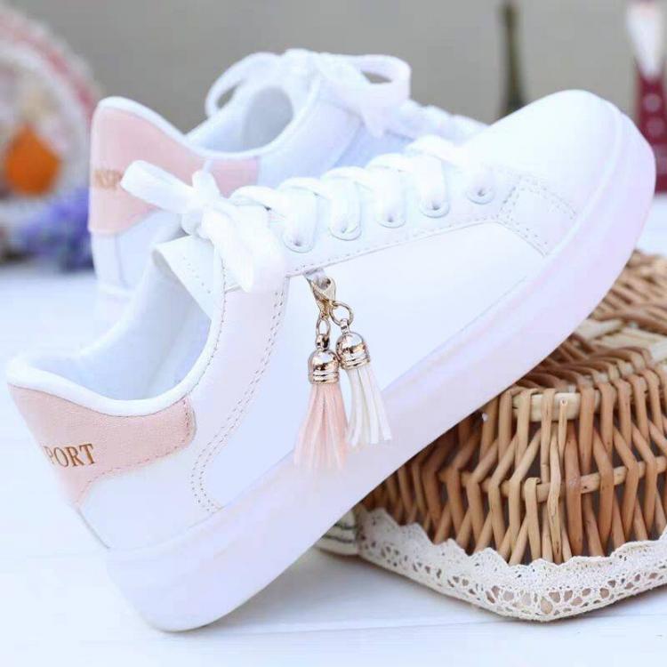 all in one place בגדי נשים Mesh white shoes ladies fashion breathable shoes students Korean casual shoes sports shoes flat shoes womens shoes