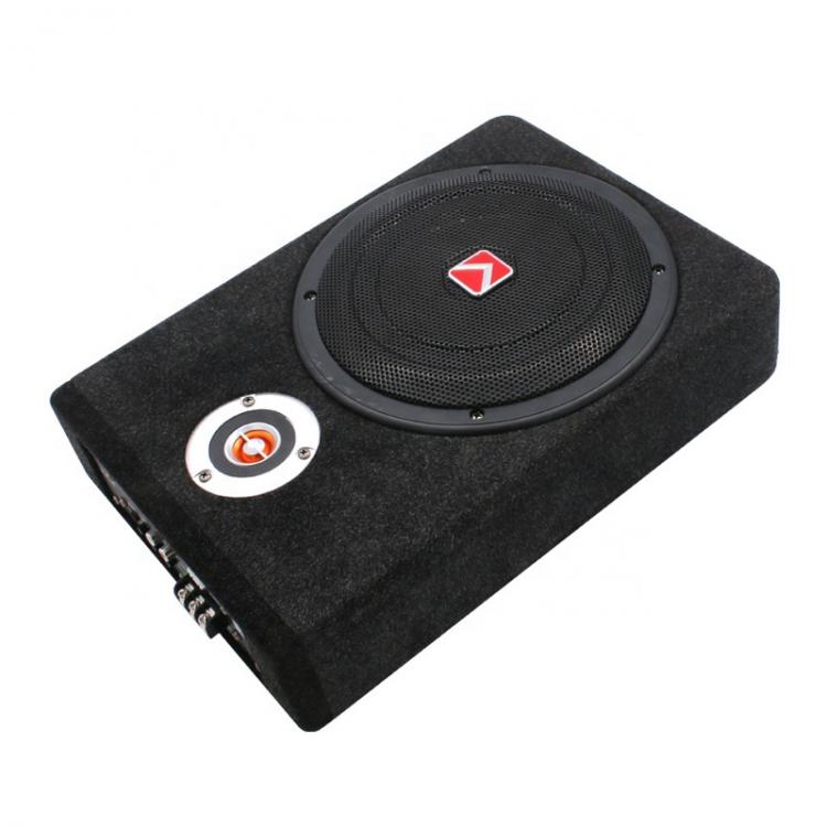 all in one place אלקטרוניקה 8 Inch 600W 4ohm Car Active Subwoofer Speaker Ultra-thin Subwoofer Car Audio Under Car Audio Seat High Power Subwoofer SPL