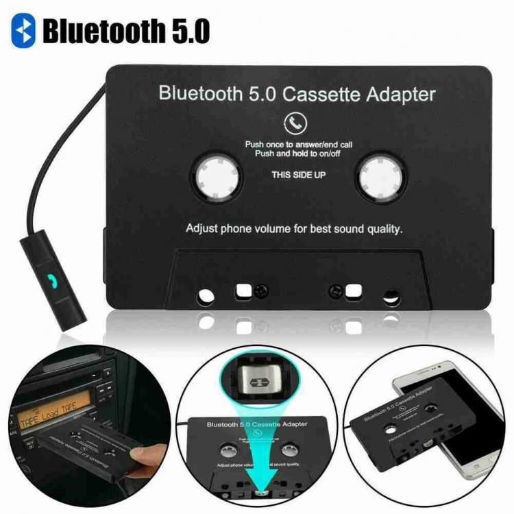 all in one place אלקטרוניקה Universal Bluetooth 5.0 Converter Car Tape Mp3/sbc/stereo Bluetooth Audio Cassette For Aux Adapter Smartphone Cassette Adapter