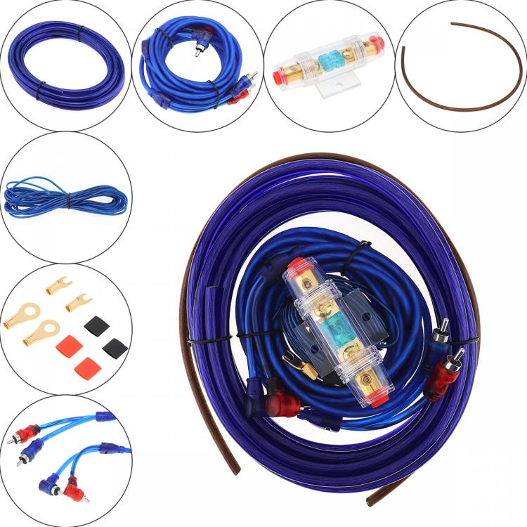 all in one place אלקטרוניקה Universal 6 Gauge Amp Kit Amplifier Install Flexible Wiring Complete 4 Ga Installation Cables for Installer