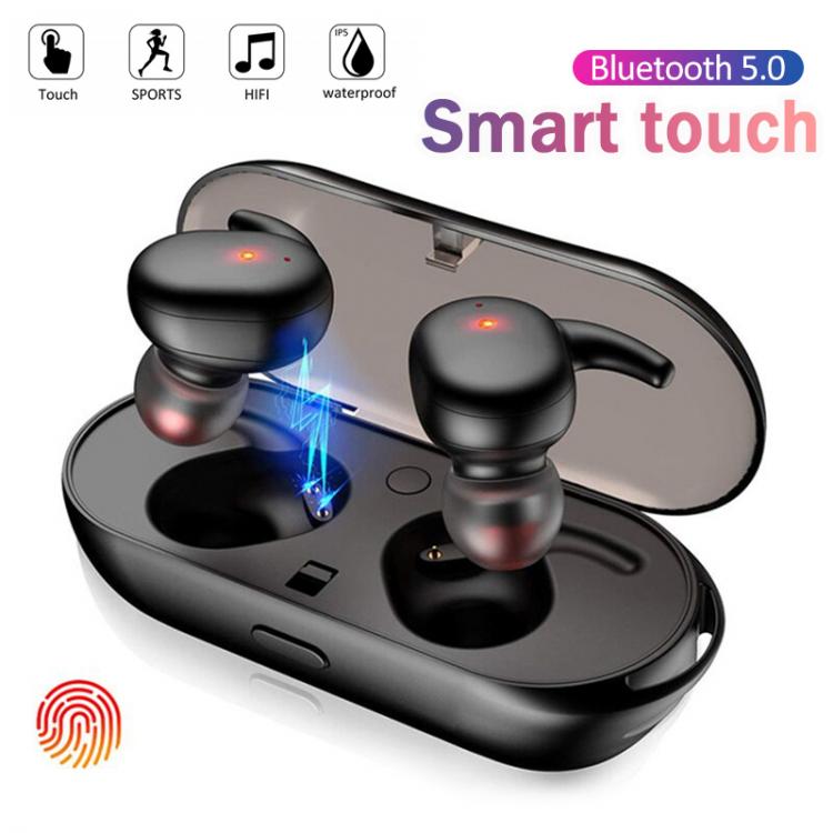 all in one place ביתית Y30 TWS Wireless headphones 5.0 Earphone Noise Cancelling Headset Stereo Sound Music In-ear Earbuds For Android IOS smart phone