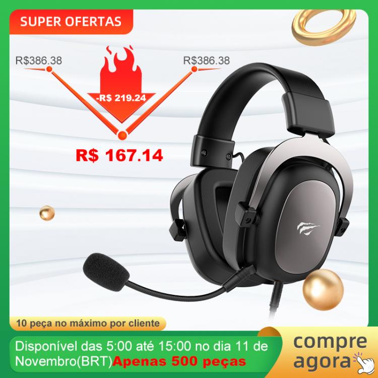 all in one place ביתית HAVIT Headset Gamer Wired PC USB 3.5mm XBOX / PS4 Headsets with 50MM Driver Surround Sound & HD Microphone for Computer Laptop