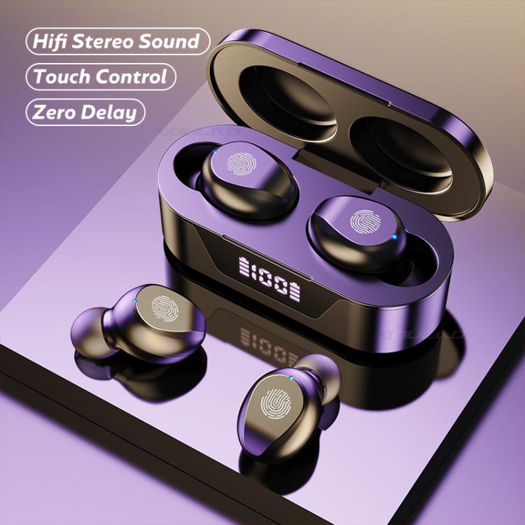 all in one place ביתית Wireless Bluetooth Headphone Touch Control Earbuds Stereo Sport Waterproof TWS Bluetooth 5.1 Earphones With Microphone Headsets