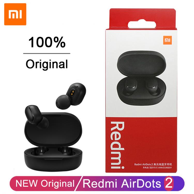 all in one place ביתית Original Xiaomi Redmi Airdots 2 TWS Wireless Earphone Bluetooth Headphones AI Control Gaming Headset with Mic Bluetooth Earbuds