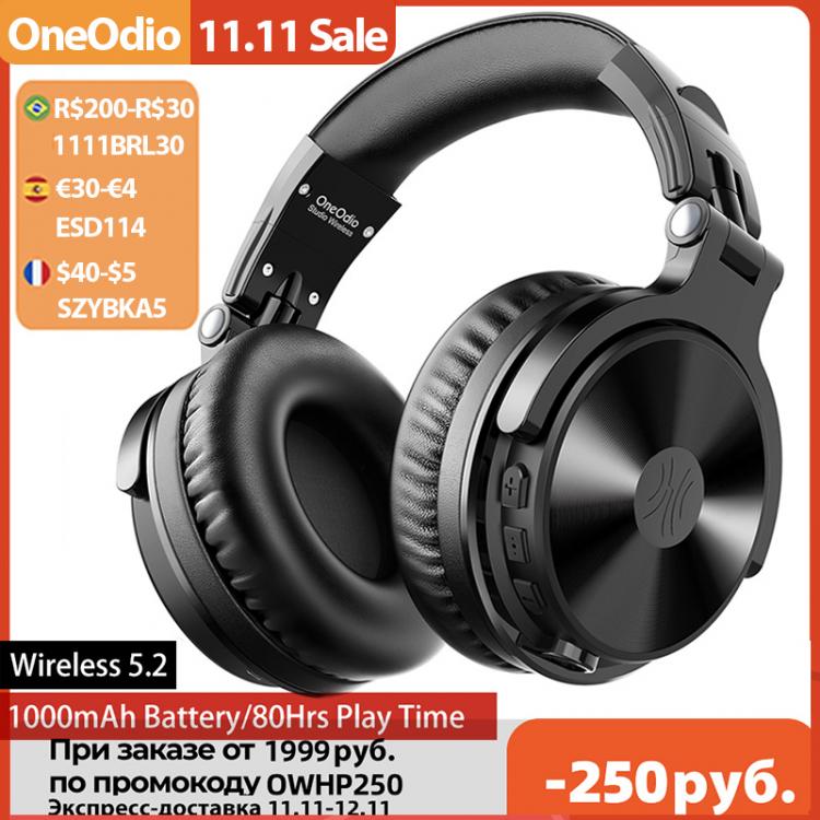 all in one place ביתית Oneodio Bluetooth Wireless Headphones With Microphone 80Hrs Foldable Over Ear Bluetooth 5.2 Headset For Mobile Phone PC Sports
