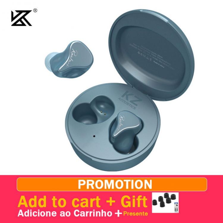 all in one place ביתית KZ SKS TWS Bluetooth-compatible Earphones Wireless Headphones Game Earbuds Touch Control Noise Cancelling Hifi Sport Headset