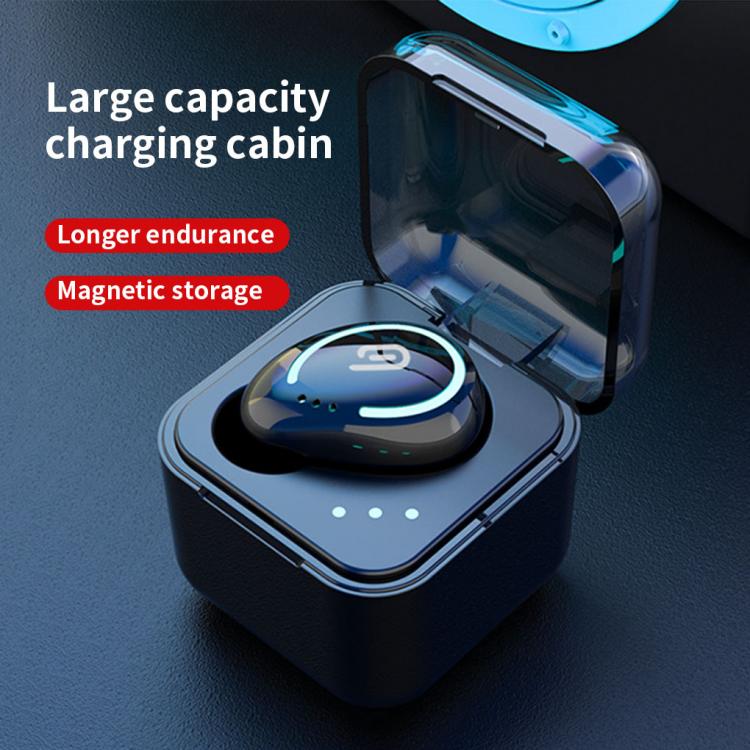 all in one place ביתית Single Ear Bluetooth Earphones 5.0 In Ear Music Wireless Earbuds Sports Invisible Earplug Headset One-Button Stereo Earphone