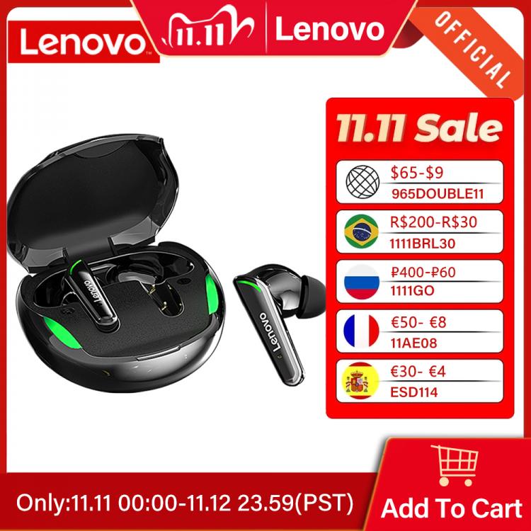 all in one place ביתית Lenovo XT92 TWS Gaming Earbuds Low Latency Bluetooth Earphones Stereo Wireless 5.1 Bluetooth Headphones Touch Control Headset